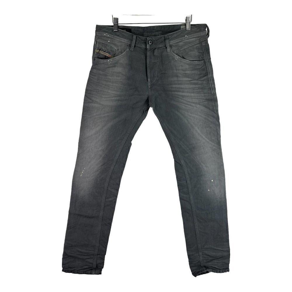 New Diesel Men Jeans US 27 D.N.A. Mutation  Grey Fade Belther Slim Fit Button-Up